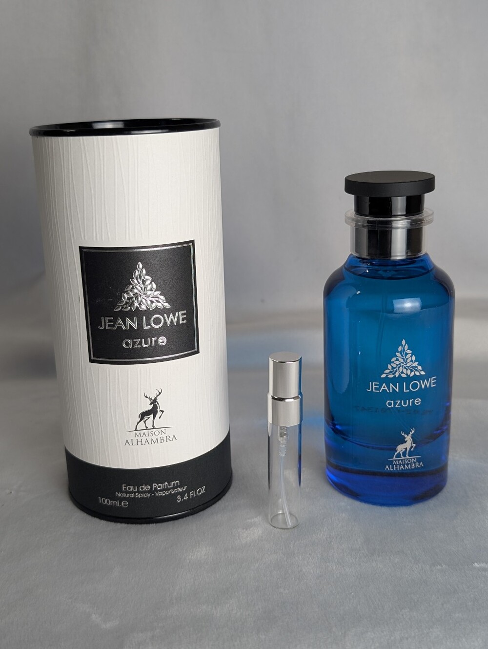 3/$18 5ml Maison Alhambra Jean Lowe Azure Decant